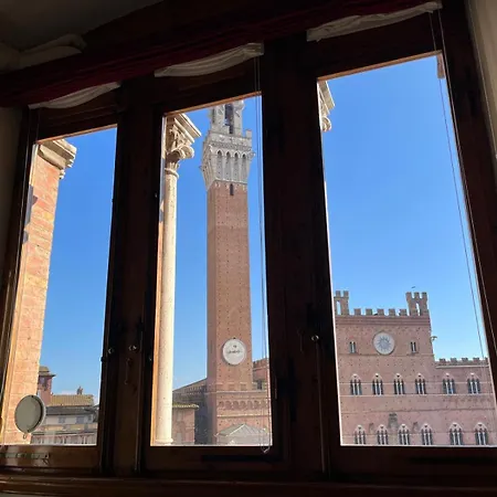 아파트 Via Banchi Di Sotto, 8 - Piazza Del Campo 시에나